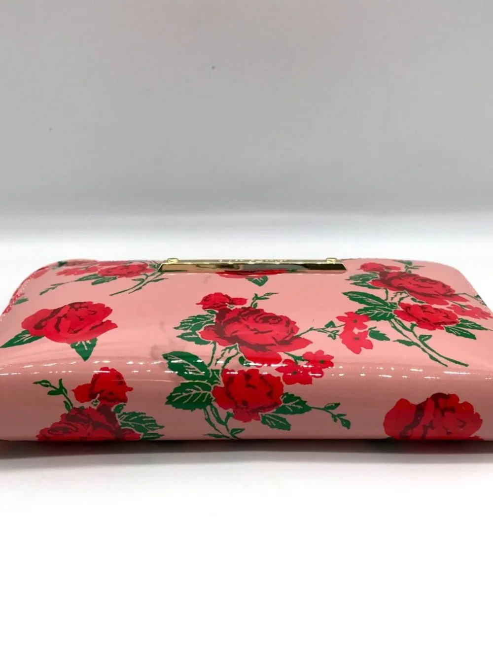 Betsey Johnson Blush Pink Floral Clutch